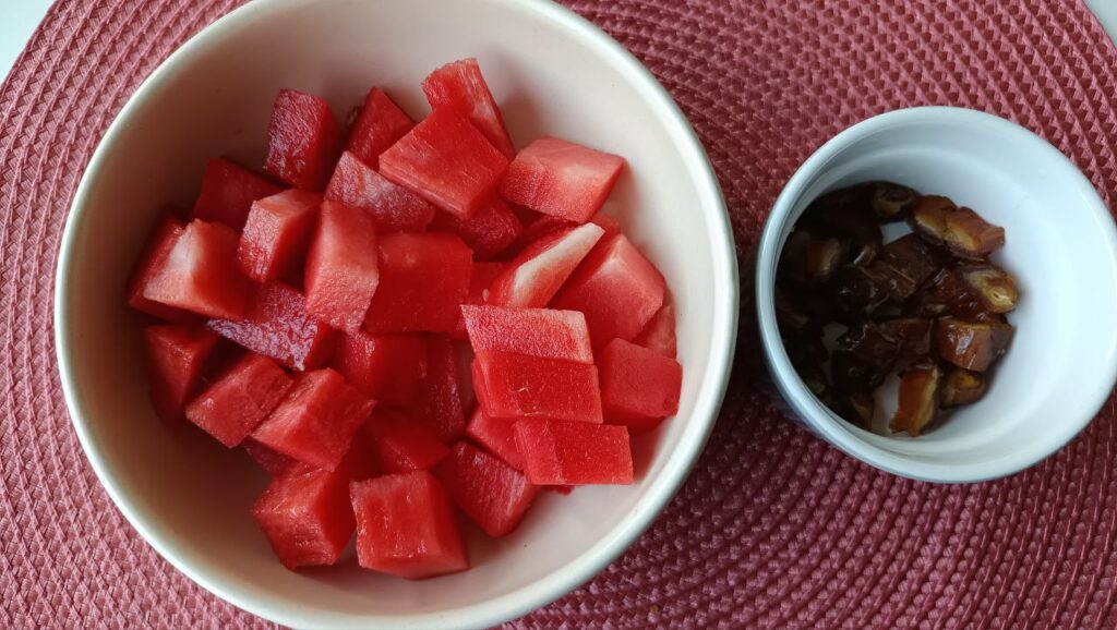 cutting-the-fruits-Healthy-Watermelon-Smoothie